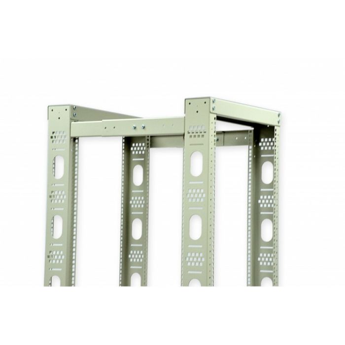 Стійка подвійна CMS UA-OF42-D-GR 42U сіра (без ніг)