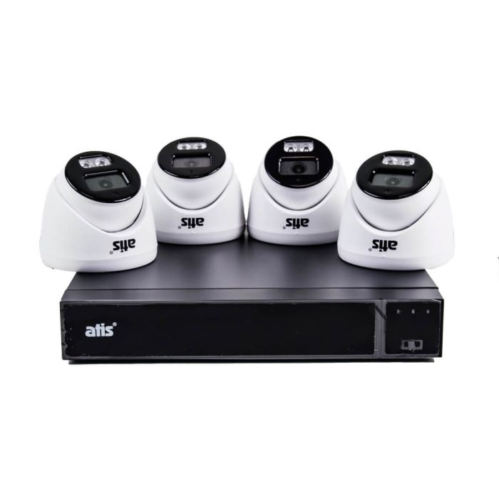 Комплект відеоспостереження ATIS kit 4 int