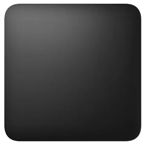 Ajax SoloButton (1-gang/2-way) [55] black Кнопка для одноклавішного чи прохідного вимикача