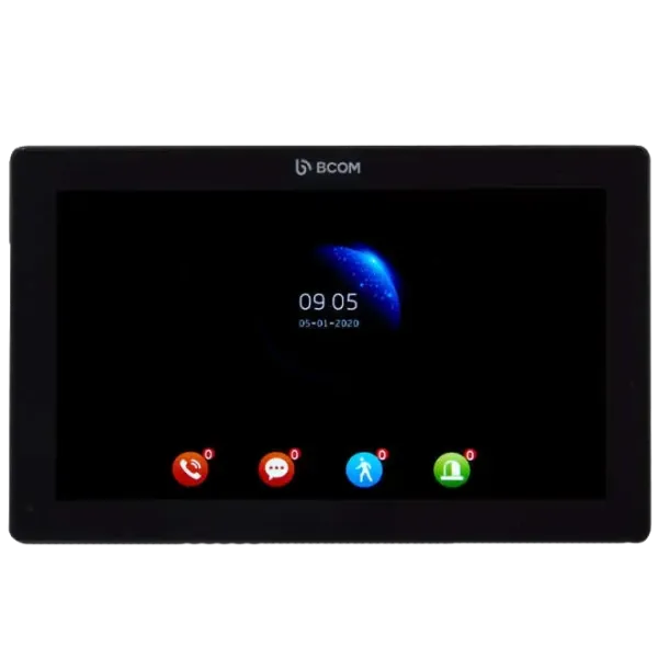 BCOM BD-1070FHD/T Black Відеодомофон