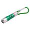 Ліхтар брелок 9617/117-3-LED, лазер, ультрафіолет, 3хLR44, карабін