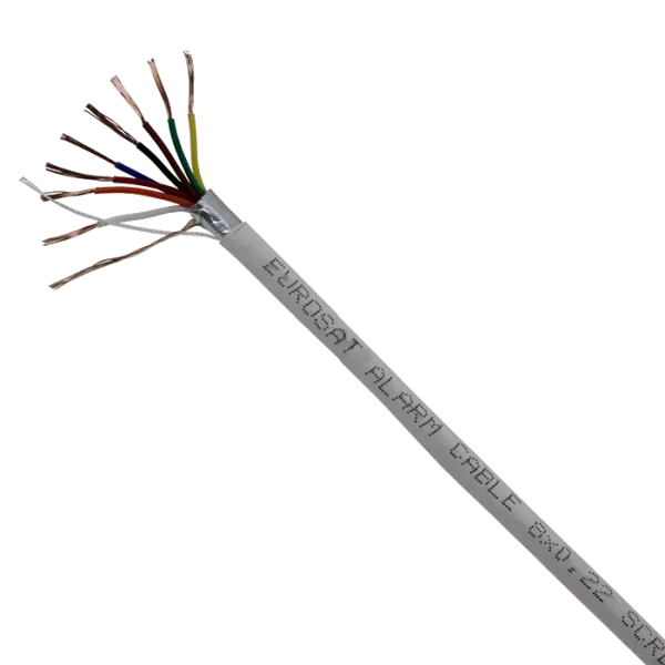 EUROSAT Alarm 8*0,22 CCA Кабель сигнальний екранований