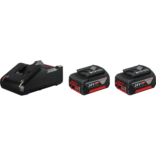 Bosch GAL 18V-40 + GBA 18 В 4.0 Ah (1600A019S0) Зарядний пристрій + 2 акумулятора