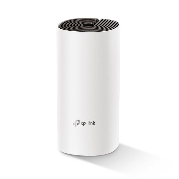 Домашня Mesh Wi-Fi система TP-LINK DECO E4 1 pcs AC1200, 2xFE LAN/WAN, MU-MIMO (DECO-E4-1-PACK)