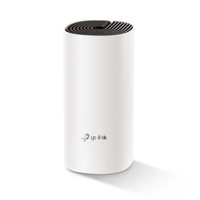 Домашня Mesh Wi-Fi система TP-LINK DECO E4 1 pcs AC1200, 2xFE LAN/WAN, MU-MIMO (DECO-E4-1-PACK)