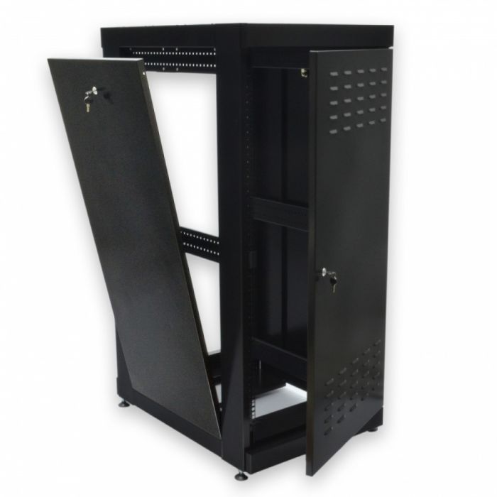 Шафа серверна CMS 24U 610 х 865 UA-MGSE2468MB посилена для мережевого обладнання