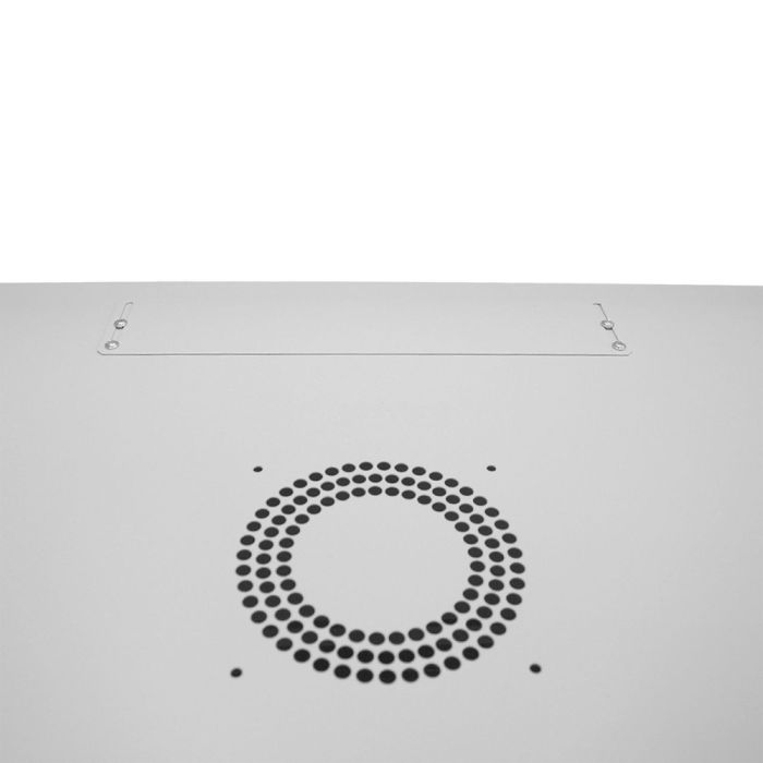 Шафа серверна SteelNet 9U 600 x 450 для мережевого обладнання (скло, сірий)