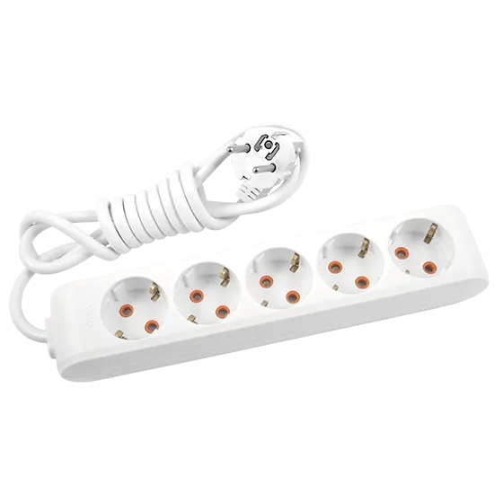 VIKO (90114502) подовжувач 5 гнізд 2 м