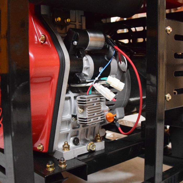 Дизельний генератор BISON BS12000DCE максимальна потужність 10 кВт