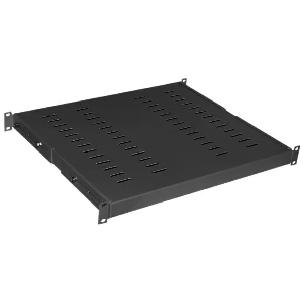 1U 80 кг 400 мм Полиця стаціонарна