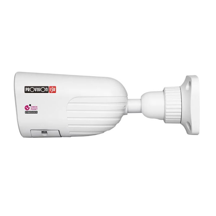 IP-відеокамера 4 Мп Provision-ISR I4-340IPEN-36-V4 (3.6 мм) з вбудованим мікрофоном і відеоаналітикою для системи відеонагляду