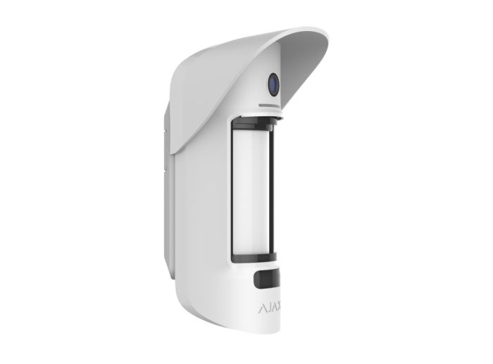 Вуличний датчик руху з просунутим захистом від маскування та імунітетом до тварин Ajax MotionCam Outdoor (PhOD) з фотофіксацією по тривозі та за запитом