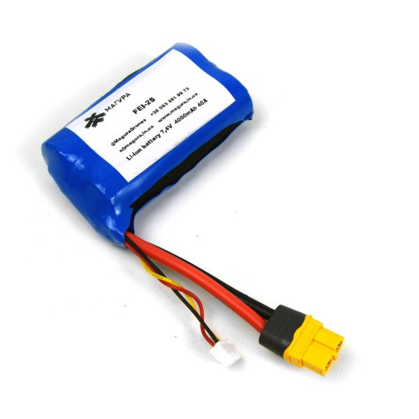 Зовнішня батарея FEI-2s1p GH для окулярів FPV Li-ion 7.4В 4000 мА·год