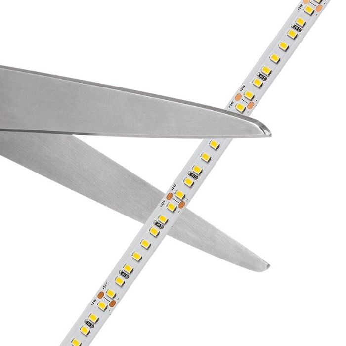 Світлодіодна стрічка Lightwell 2835 120LED 24V 6000k 5mm White 10 метрів