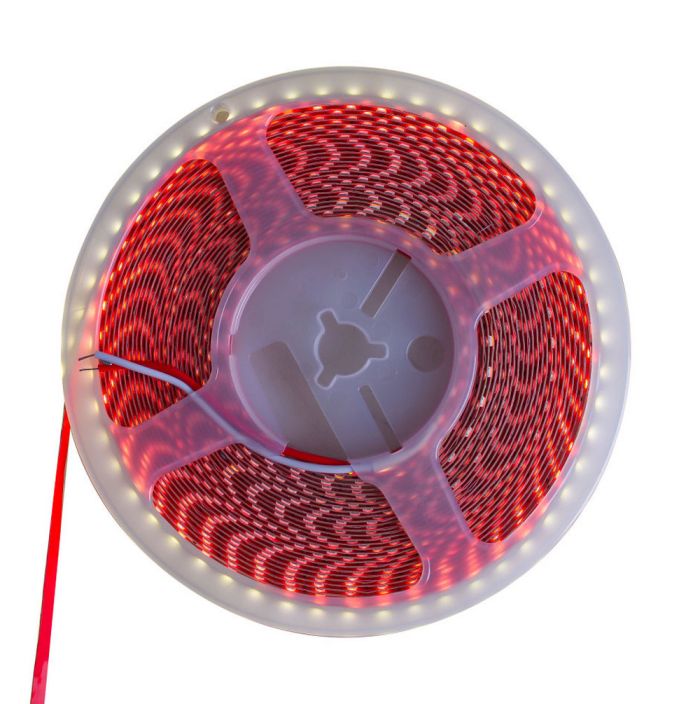 Світлодіодна стрічка Lightwell 2835 120LED 24V 3000k 5mm White 10 метрів