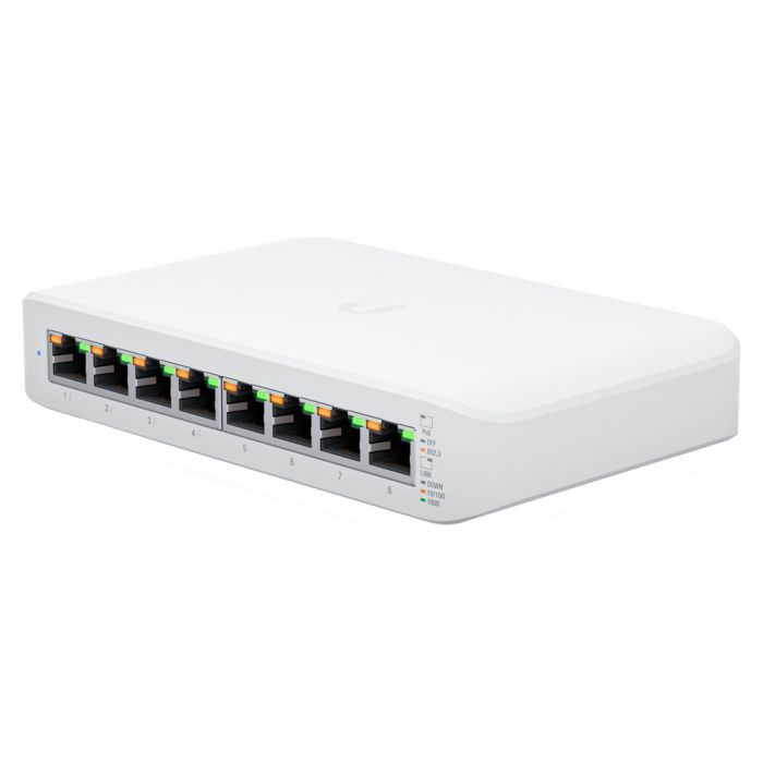РоЕ-комутатор Ubiquiti Unifi Switch Lite 8 PoE (USW-LITE-8-POE)