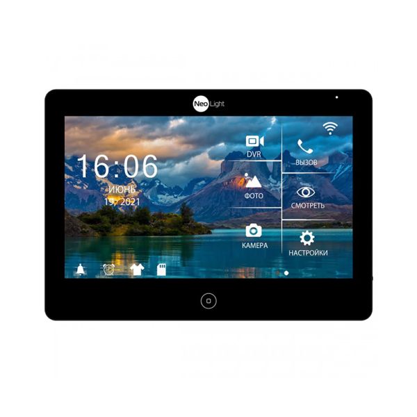 Відеодомофон NeoLight MEZZO HD WF blacki з детектором руху і записом відео