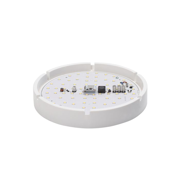 Світильник ERKA 1065D.i LED-В з датчиком руху 12 W 4200K круглий білий/білий Е27 IP 65