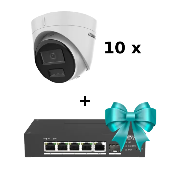 DS-2CD1343G2-LIUF 4МП (2.8мм) із мікрофоном IP відеокамера Hikvision