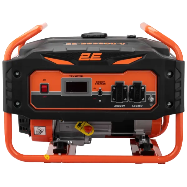 2E 2E-BS2500-V Генератор бензиновий 220В (1 фаза) 2/2.2кВт ручний старт