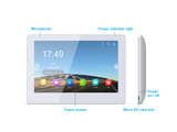 IP відеодомофон монітор I-home IZW10W білий