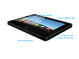 IP відеодомофон монітор I-home IZB08W чорний