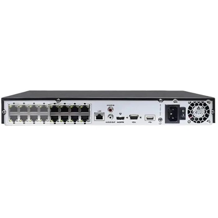 IP-відеореєстратор Hikvision DS-7616NI-Q2(D) 16-канальний 4K для систем відеоспостереження