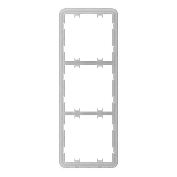 Рамка Ajax Frame (3 seats) vertical для трьох розеток або вимикачів