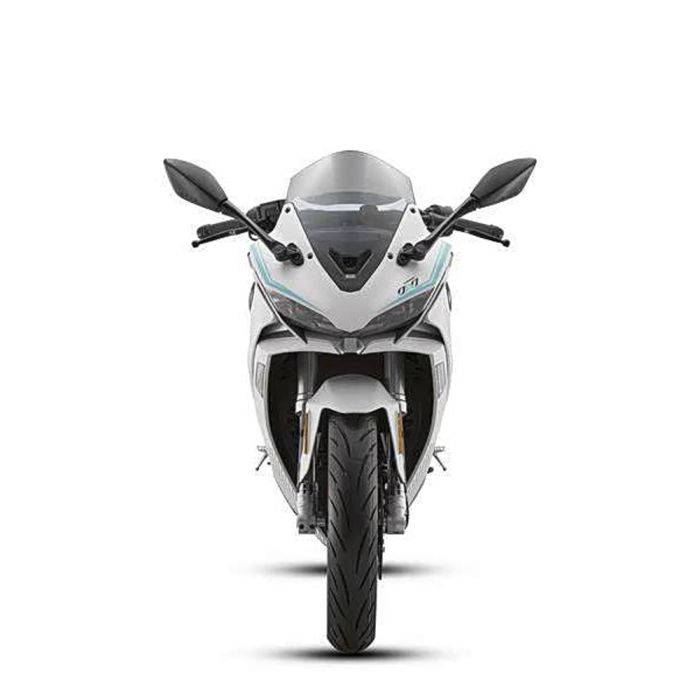 Електроскутер QJ motor 5000D mid-drive 72V 60Ah white (DC7)