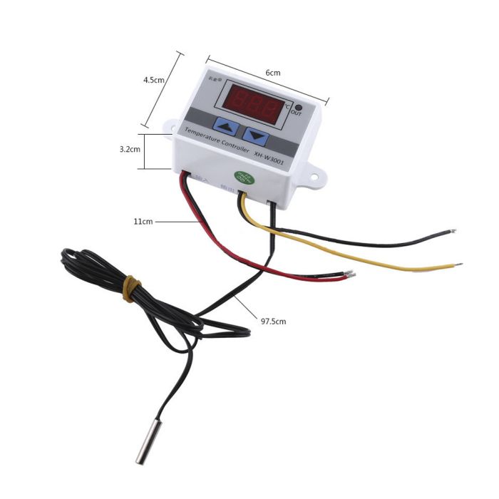 Термореле термостат температурне реле терморегулятор XH-W3001 живлення на 24В