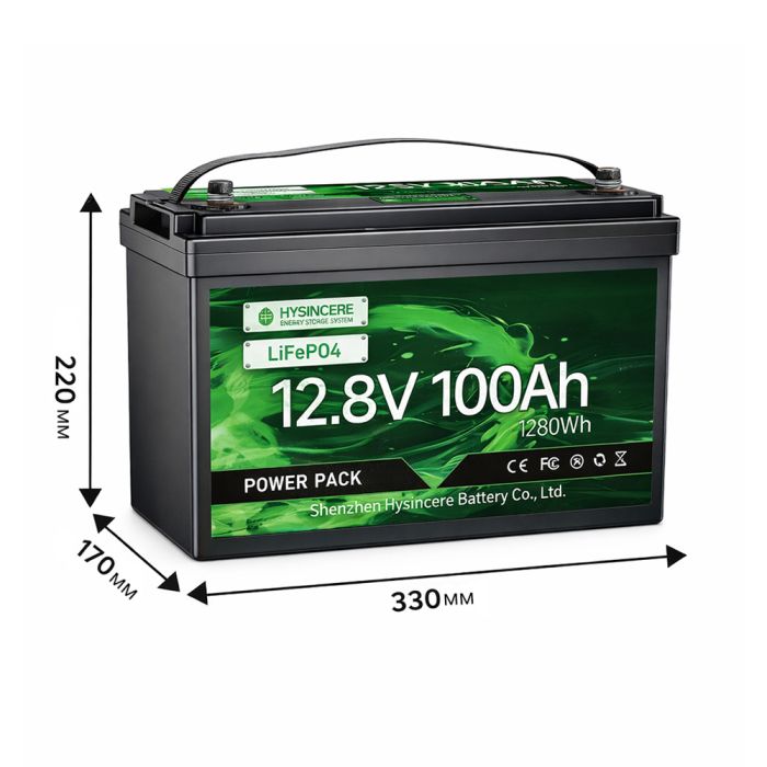 Акумуляторна батарея HYSINCERE LiFePO4 12.8V 100Ah