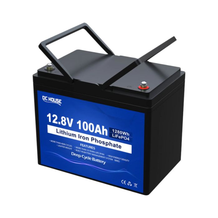 Акумулятор LiFePO4 DC HOUSE 12.8V 100Ah Bluetooth (ECO-LFP1210003)