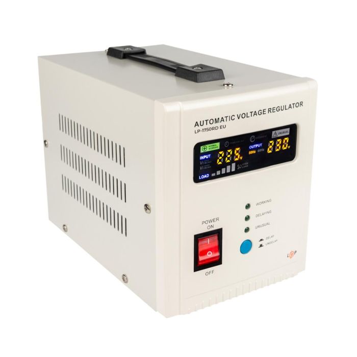 Стабілізатор напруги Logicpower LP-1750RD EU (1000Вт/7 ступ)