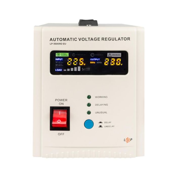Стабілізатор напруги Logicpower LP-3500RD EU (2100Вт/7 ступ)