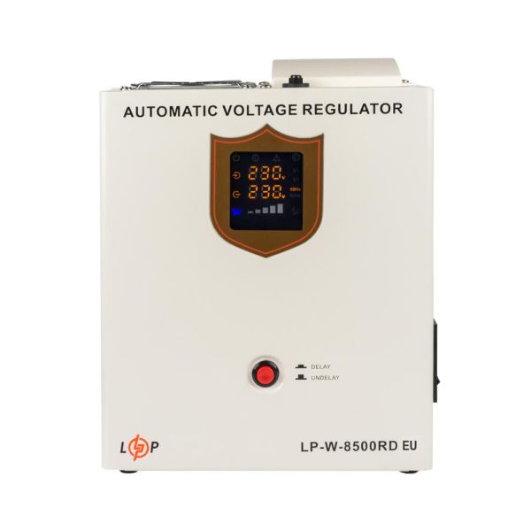 Стабілізатор напруги Logicpower LP-W-8500RD EU (5100Вт/7 ступ)