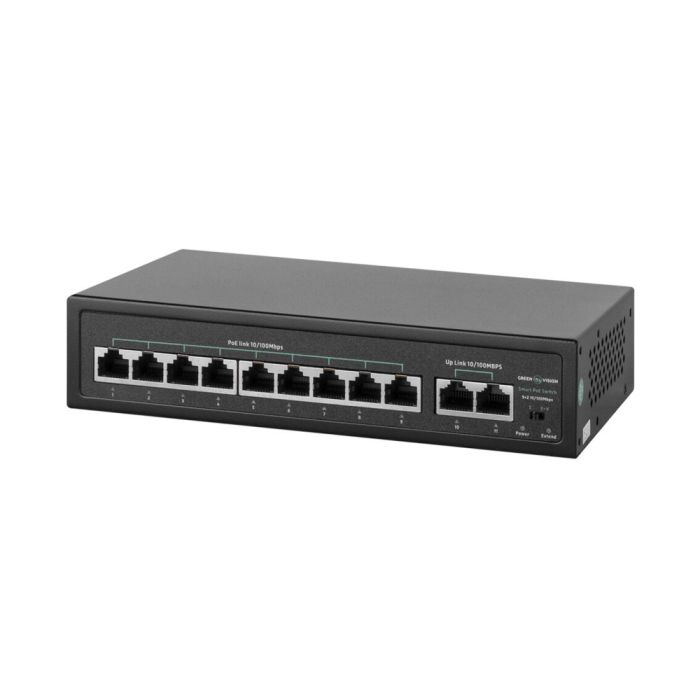 Комутатор мережевий GreenVision POE GV-016-D-09+2P