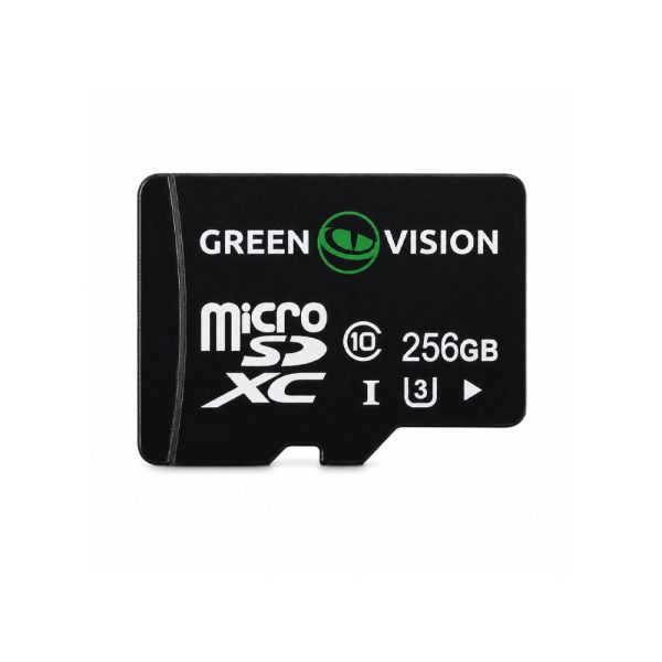 Карта пам'яті GreenVision microSDXC 256GB Class10 (без адаптера)