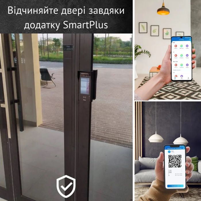 Термінал контролю доступу Akuvox A05C (розпізнавання облич, NFC, BLE)