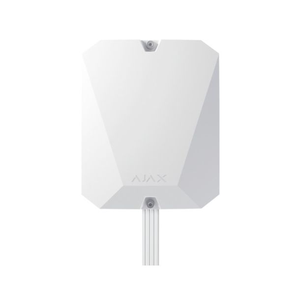 Модуль Ajax Superior MultiTransmitter Fibra white для інтеграції сторонніх дротових датчиків