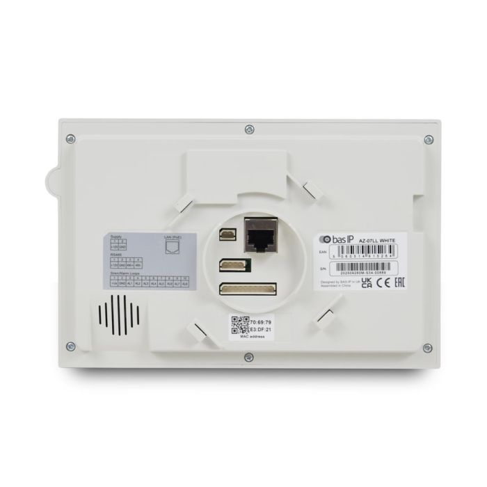 IP-комплект домофону Bas-IP BAS KIT AV-06 black + AZ07LL white