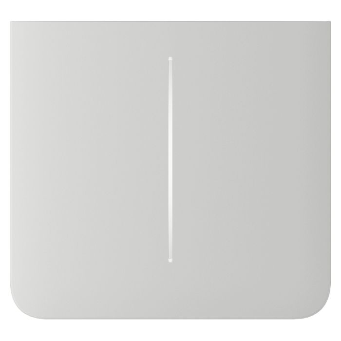 Кнопка Ajax SideButton (2-gang) vertical white для двоклавішного вимикача