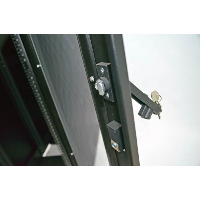 Шафа серверна CMS 45U 610 х 1055 UA-MGSE45610MB посилена для мережевого обладнання