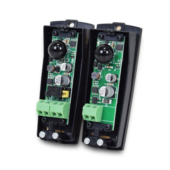 Комплект автоматики для розпашних воріт GATEXPERT SW300DC + Лампа сигнальна GATEXPERT YS433 + Фотоелементи GATEXPERT IR15