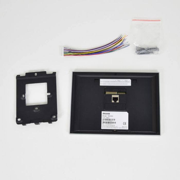 IP-відеодомофон з Wi-Fi 7" Akuvox X933W Black (розпродаж 675)