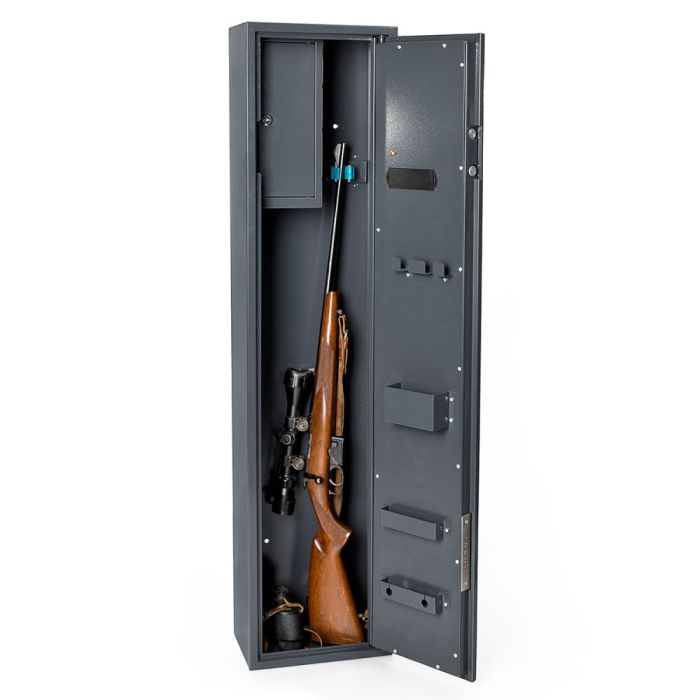 Сейф збройовий Vertex з електронним і ключовим замком