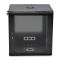 Шафа серверна SteelNet 12U 600 x 450 для мережевого обладнання (скло, чорний)