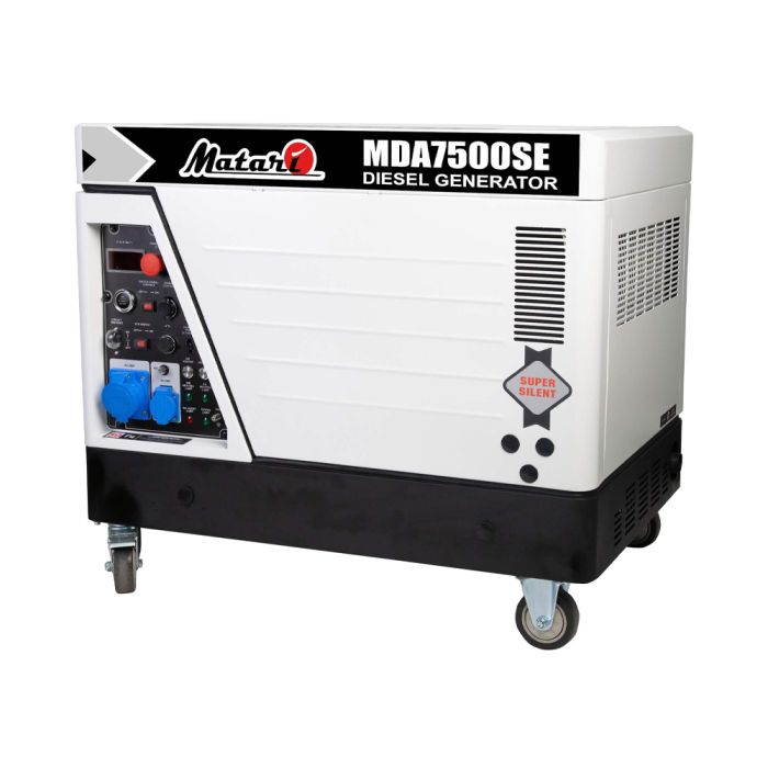 Дизельний генератор MATARI MDA7500SE максимальна потужність 7.5 кВт