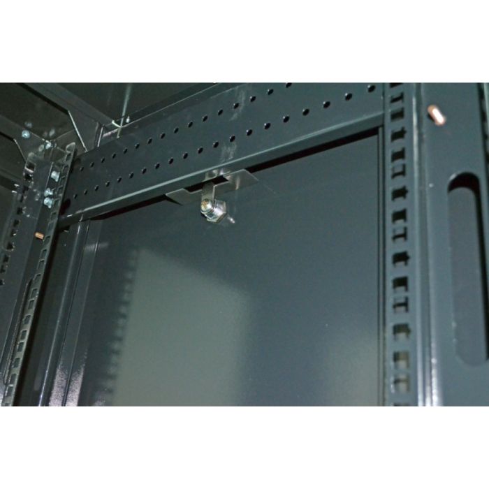 Шафа серверна CMS 42U 610 х 675 UA-MGSE4266MB посилена для мережевого обладнання