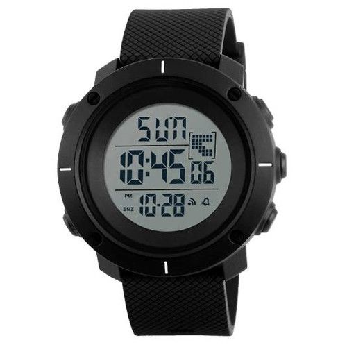 Годинники наручні 1213BK SKMEI, BLACK, BIG SIZE