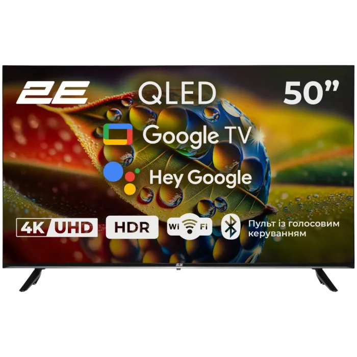 2E 50A77Q 50" дюймів 3840x2160 QLED Google TV Телевізор